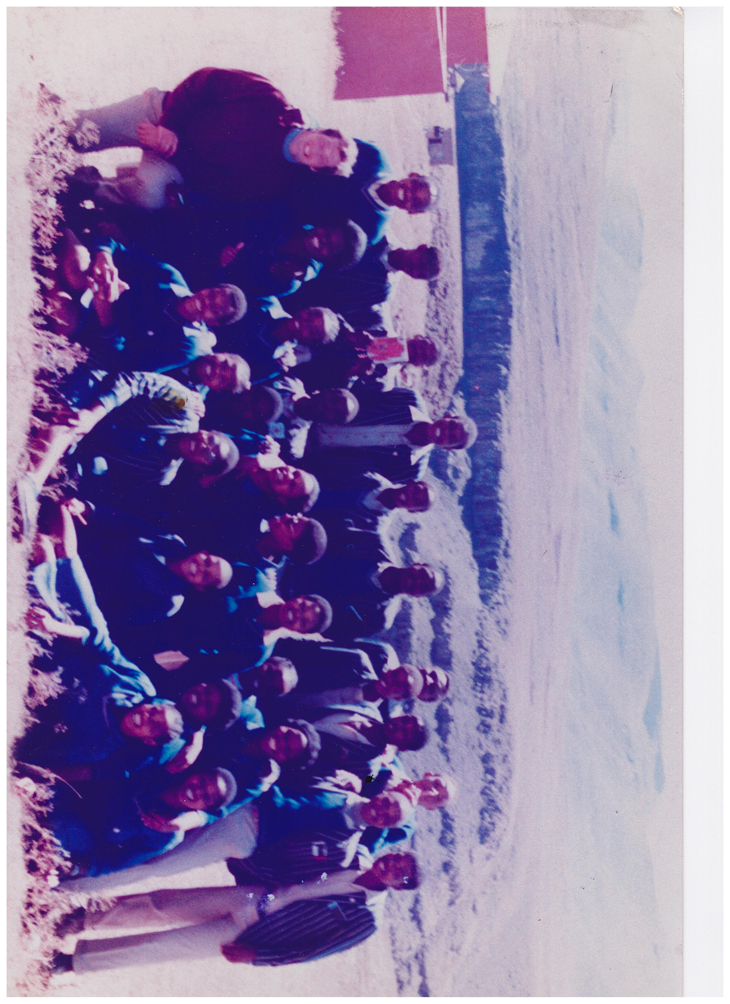 Matt Losak teaching in Lesotho with the Peace Corps